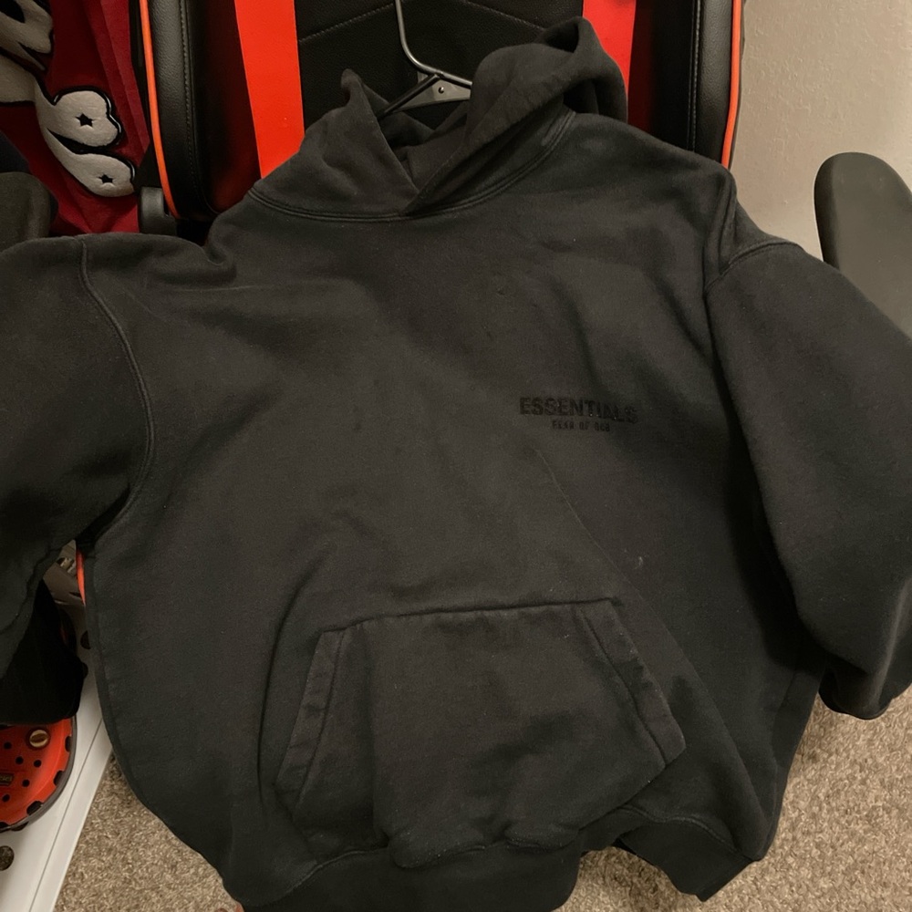 Fear of God Essentials Charcoal Hoodie